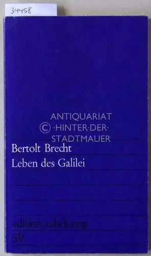 Brecht, Bertolt: Leben des Galilei. [= edition suhrkamp, 1]. 