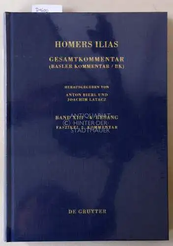 Bierl, Anton (Hrsg.) und Joachim (Hrsg.) Latacz: Homers Ilias, Gesamtkommentar. Band XIII, 4. Gesang. Faszikel 1: Text und Übersetzung; Faszikel 2: Kommentar. Basler Kommentar/BK. (Bearb.:).. 