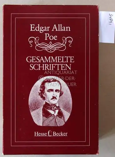 Poe, Edgar Allan: Gesammelte Schriften. (6 Bde.) Übers. von Hedda Moeller-Bruck u. Hedwig Lachmann. 
