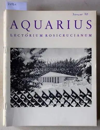 Aquarius. (Konvolut von 18 Heften, 1970-1971). 