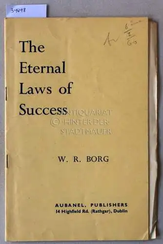 Borg, W. R: The Eternal Laws of Success. 