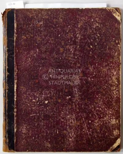 Sammlung alter Noten (Klavier bzw. Klavier+Gesang), zusammen gebunden. 