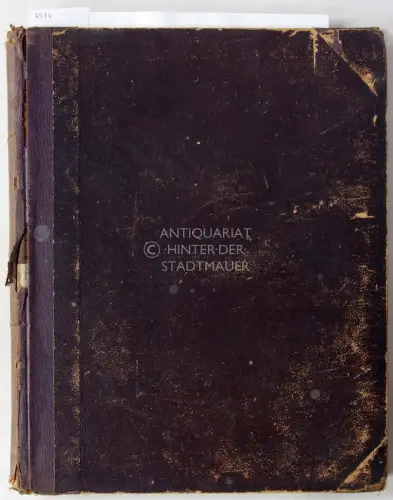 Sammlung Klaviermusik 4-händig u. 2-händig, zusammen gebunden; ca. 1910?. 