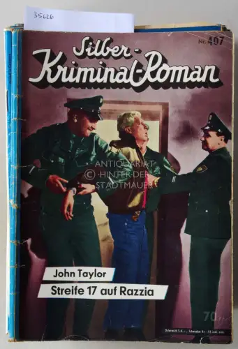 Silber-Kriminal-Roman. (20 Hefte: Nr. 407, 923, 947, 963, 982, 984, 986, 997, 998, 1000, 1001, 1002, 1003, 1005, 1006, 1009, 1014, 1018, 1020, 1021). 