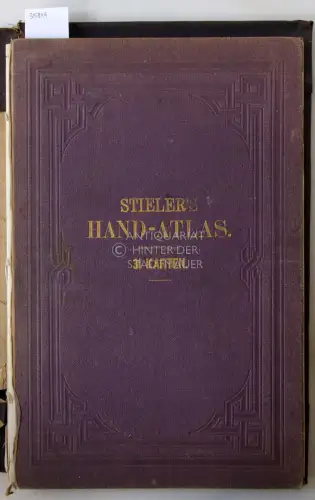 Stieler`s Hand-Atlas. Auswahl von 31 Karten. (komplett). 