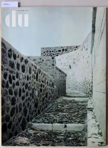 du: Kulturelle Monatsschrift. Mai 1964: Santorin - Eine kleine Insel. 