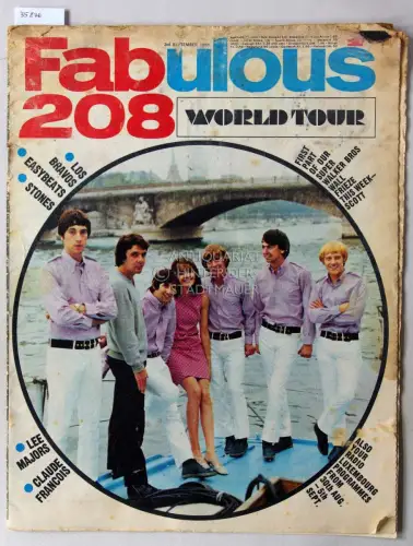 Fabulous 208 World Tour. 3rd September 1966. 