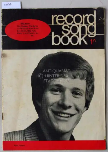 Record Song Book. (Deckelbild: Paul Jones). 
