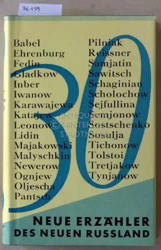 Dreißig neue Erzähler aus Rußland. 