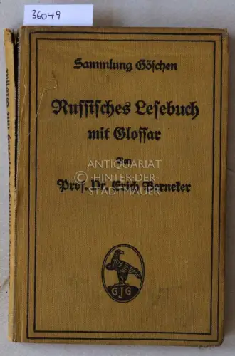 Berneker, Erich: Russisches Lesebuch mit Glossar. 