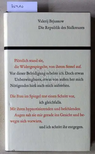 Brjussow, Valerij: Die Republik des Südkreuzes. 