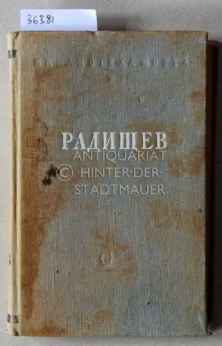 Radishchev, A.N: Stikhotvoreniya. 