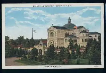 USA. Washington DC. Franciscan Monastery.