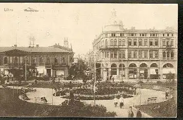 Libau. Rosenplatz.