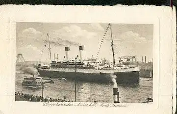 Doppelschrauben Motorschiff &quot;Monte Sarmiento&quot;