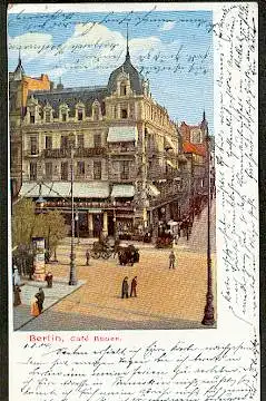 Berlin. Cafe Bauer.