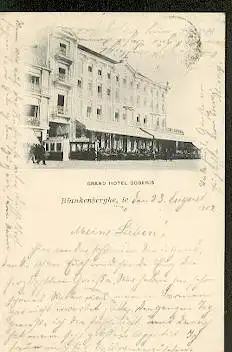 Blankenberghe. Grand Hotel Goderis.