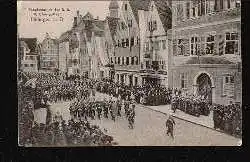 Dillingen a.D. Parademarsch des k.b. 8 Chevlg. Regt.