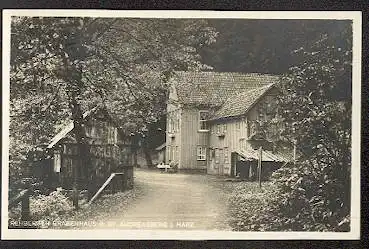 Rehberger Grabenhaus b. St. Andreasberg im Harz.