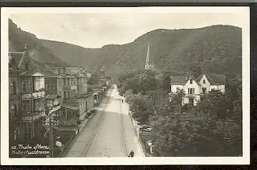 Thale, Harz. Hubertusstrasse.