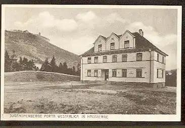 Hausberge. Jugendherberge Porta Westfalica.