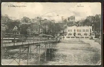 Hamburg, Altona Neumühlen. Fährhaus.