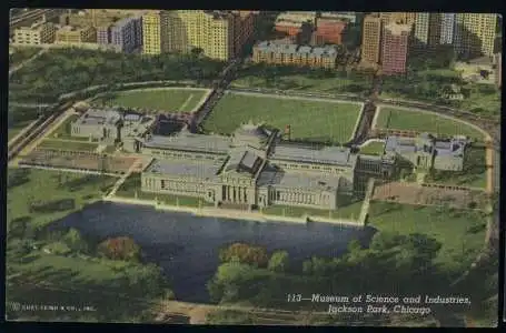 USA. Chicago. Jackson Park.Museum of Science and Industries.