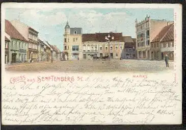 Senftenberg, . Markt.