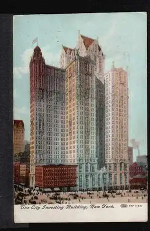 USA. New York. The City Investing Building.
