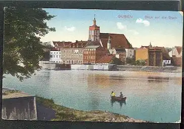 Guben. Blick auf die Stadt.