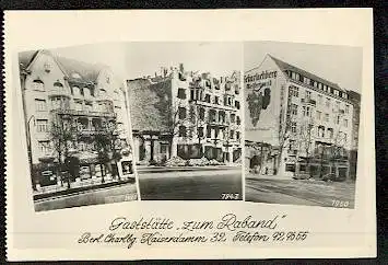 Berlin Charlb. Gaststätte "zum Raband".