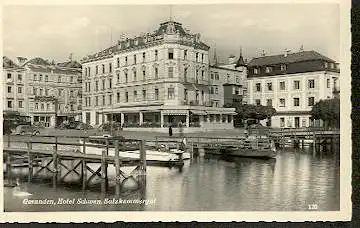 Gmunden. Hotel Schwan.