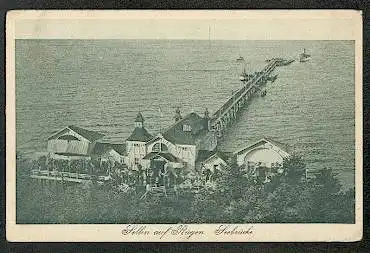 Sellin auf Rügen. Seebrücke.