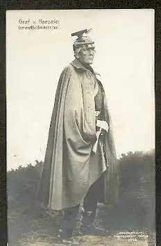 Graf von Haesler. Generalfeldmarschall.