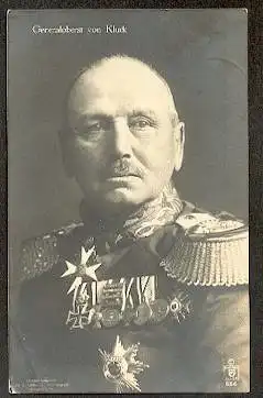 Generaloberst von Kluck.