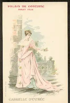 Palais du Costume. Projet Felix. Gabrielle D&#039;Estree.