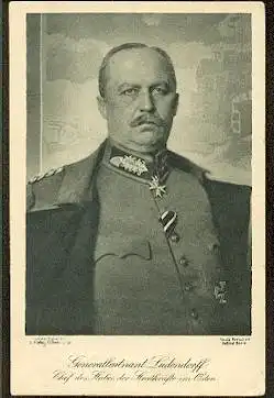 Generalleutnant Ludendorff.