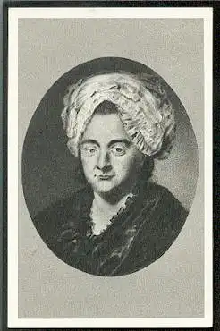 Goethe. Catharina Elisabeth Goethe, des Dichters Mutter.