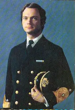 Konung Carl XVI Gustaf.