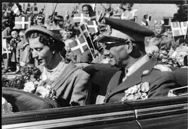 Kong Frederik d. IX og Dromning Ingrid.
