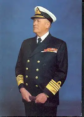 King Olav V of Norway.