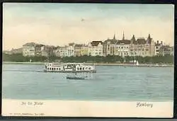 Hamburg. An der Alster