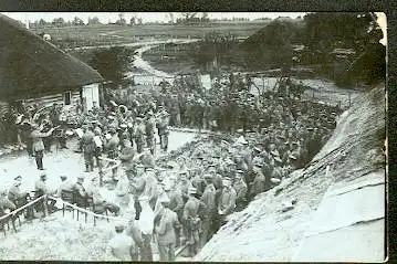 Militärkapelle, Musikzug. Konzert. Original Foto. I WK.