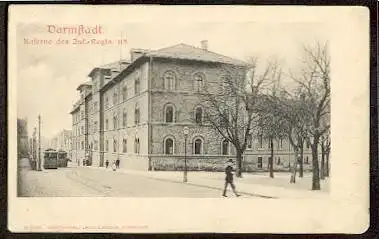 Darmstadt. Kaserne des Inf. Regts. 115.