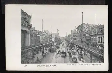 USA. New York. Bowery.