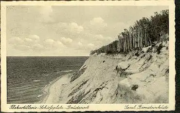 Saml. Bernsteinküste. Flakartillerie Schissplatz Brüsterort.