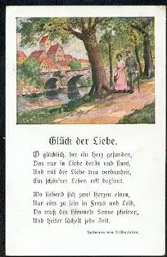 Glück der Liebe.