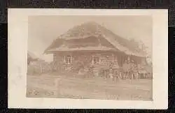 Bauernhaus. Ort unbekannt. Foto.