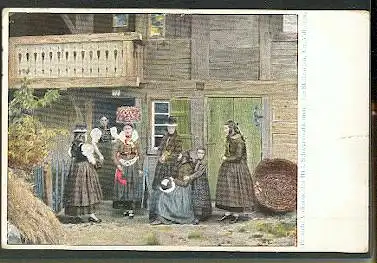 Schwarzwälderinnen aus St. Georgen, Amt Villangen.
