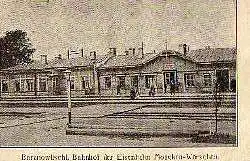 Baranowitschi, Bahnhof der Eisenbahn Mosckau Warschau